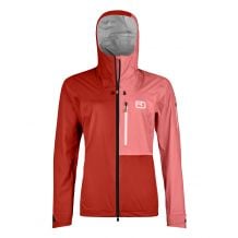 Bergbeklimmersjack Ortovox 3L ORTLER JACKET W (zonsondergang oranje) Dames