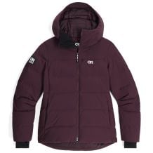Dames ski jas Outdoor Research Women's Snowcrew Down Jacket (Amethyst)