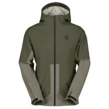 Scott SCO Jacket M's Explorair Softshell dust grey/douglas green/S (grå/douglas green)