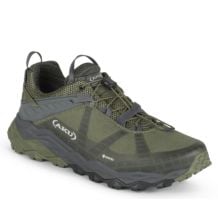 Men's fast hiking shoes AKU Flyrock Gore-Tex (Green/Gray)