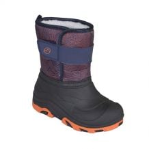 Lasten talvikengät Lhotse RUBBLE (MARINE/ORANGE)