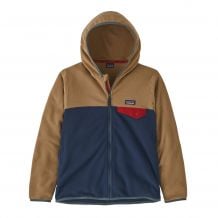 Fleecejakke til børn Patagonia Micro D Snap-T (Grayling Brown)