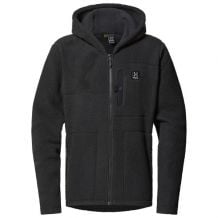 HAGLOFS Malung Pile Hood Fleecejacke Men (True Black) Mann