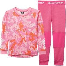 Underställsset för barn Helly Hansen K GRAPHIC LIFA MERINO SET (DRAGON FRUIT)