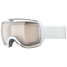 Maschera da sci Uvex DOWNHILL 2100 V (WHITE MATT//VARIO SILVER)