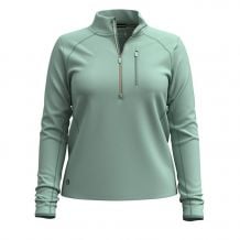 Pile Polar Smartwool Pile Active 1/2 Zip Donna (VERDE ARCTICO)