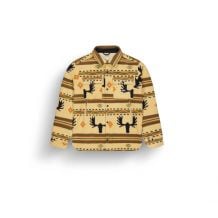 Heren Picture BEMIDJI JKT (C Elk Print) fleecejack