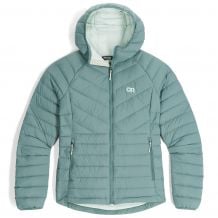 Untuvatakki Outdoor Research Naisten Transcendent Down Hoodie (Neptune) (Neptune)