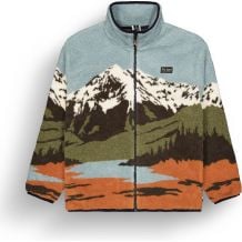 Pull PICTURE HAFDALS ZIP FLEECE (Mountain) Homme