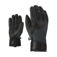 Guanti Ziener Guanto da sci alpino GANZENBERG AS(R) AW (grigio iron tec) Uomo