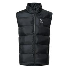 Men's sleeveless down jacket HAGLOFS Puffy Mimic Vest Men (True Black)