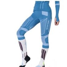 X-BIONIC ENERGY ACCUMULATOR LIGHT PANTS 3/4 (MINERAL BLUE/ARCTIC WHITE) Calcetines técnicos de esquí de competición para mujer