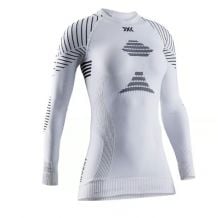 Camiseta técnica X-BIONIC INVENT FX SHIRT (BLANCO/GRIS/GRIS CLARO) Mujer