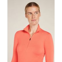 Technische Unterwäsche Icebreaker Mer Core Heavyweight LS Half Zip (TANG) - Women