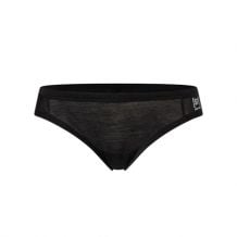 Ropa interior de lana merina para mujer SUPER.NATURAL W TUNDRA175 THONG (Jet Black)
