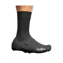 Schuhüberzieher Velotoze HOCH + Druckknöpfe SILICONE (Black)