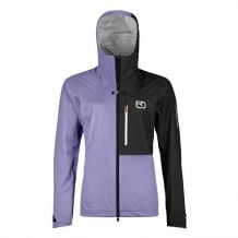 Bergsklättringsjacka Ortovox 3L ORTLER JACKET W (lush lavender) Dam