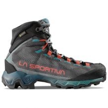 La Sportiva Aequilibrium Hike Woman Goretex (Carbon/Malibu Blue) women's hiking boots