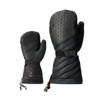Lämpimät hiihtohanskat LENZ heat glove 6.0 finger cap mittens (mustat)-Naiset