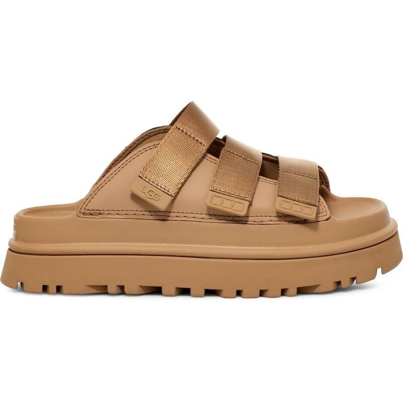Sandales UGG W GOLDENGLOW SLIDE (BLACK) Femme