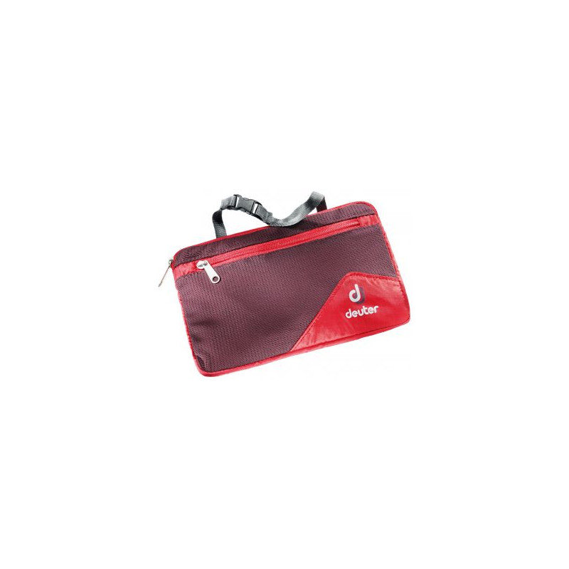 Neceser DEUTER Wash Bag Lite II (Rojo/Berenjena)
