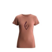 T-Shirt Black Diamond Brushstroke Women (petal)
