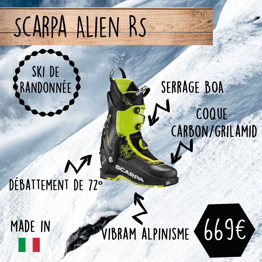 Skitourenschuhe Scarpa Alien RS 